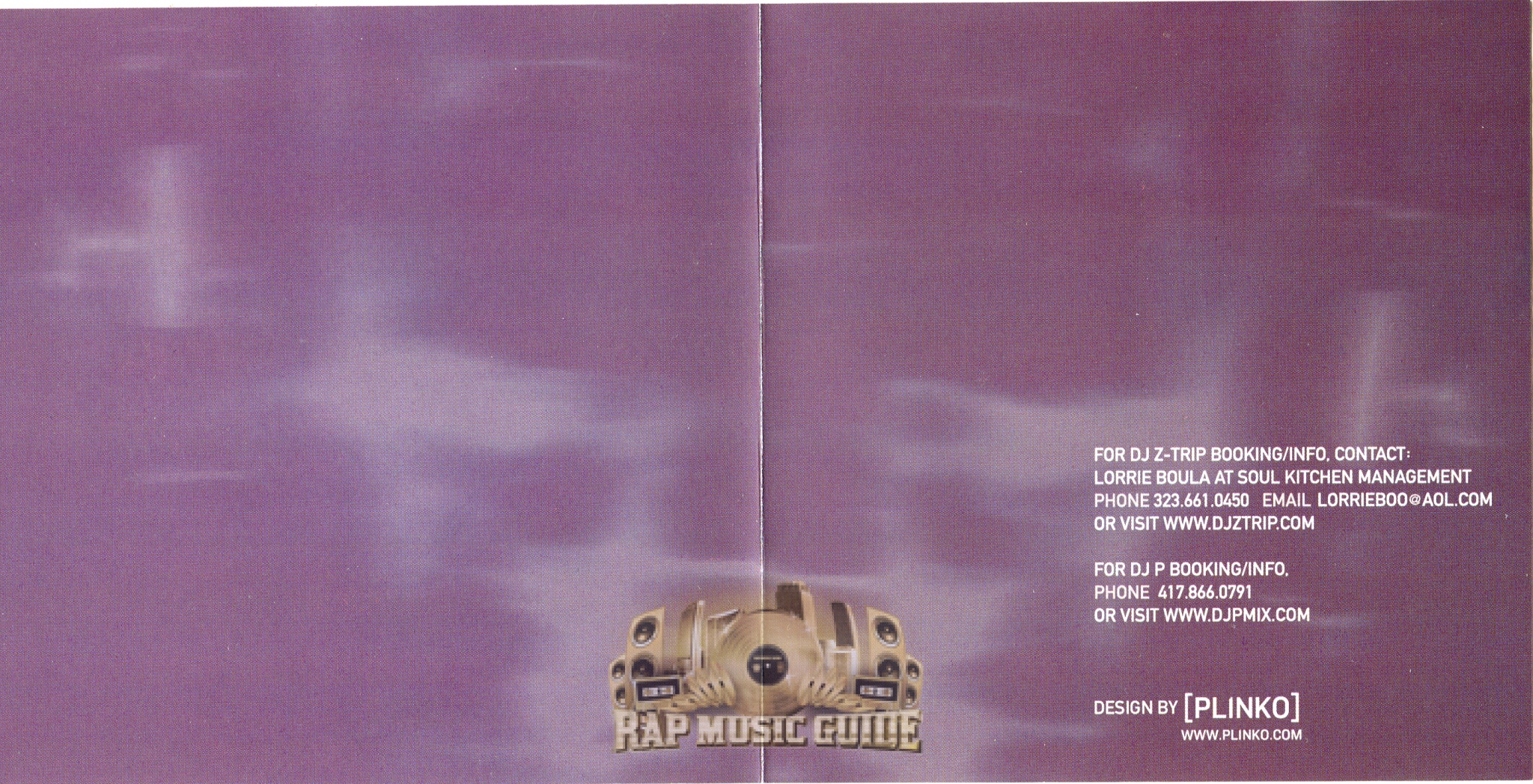 PRAY!! compilation / V.A. ネットラップ DJ Z-Trip & DJ P - Uneasy Listening, Volume 1: 1st Press. CD